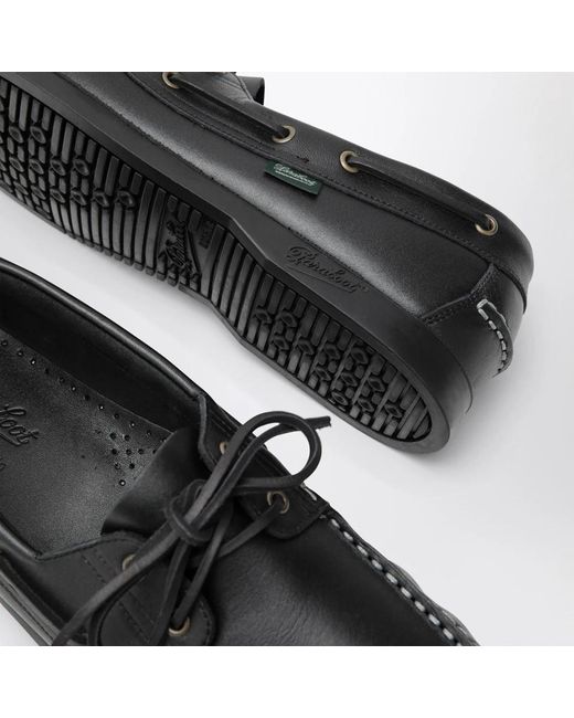 Paraboot Black Sailor Shoes for men