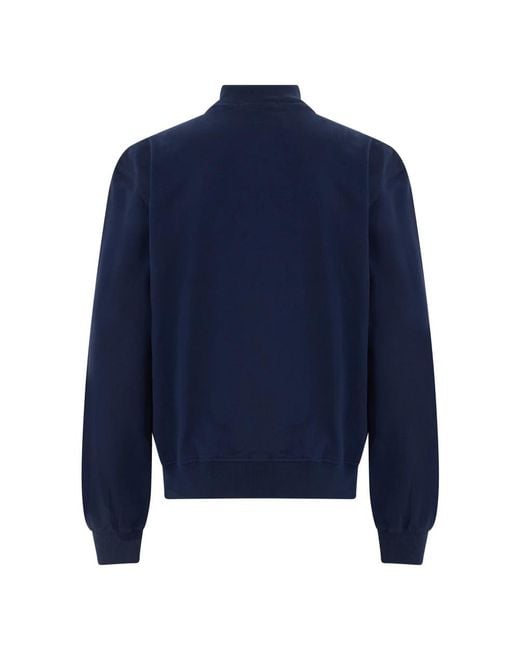 Fedeli Blue Bomber Jackets for men