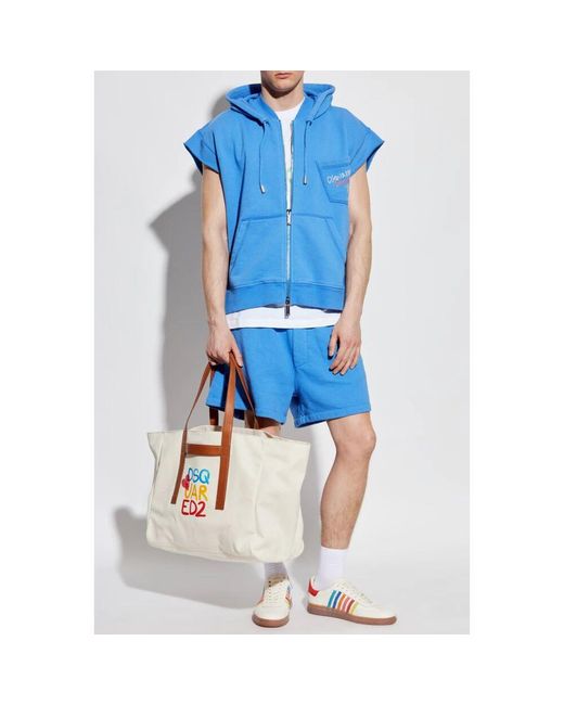 Zip-Throughs di DSquared² in Blue da Uomo