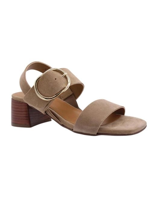 CTWLK Brown High Heel Sandals