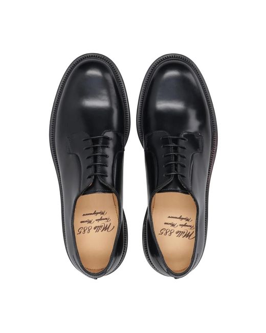 Shoes > flats > business shoes MILLE 885 pour homme en coloris Black