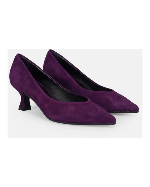 Sangiorgio Purple Pumps