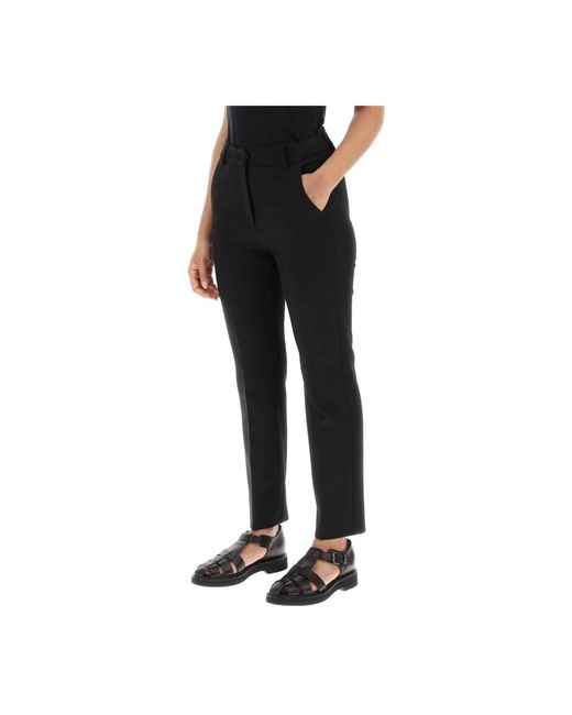 Trousers > slim-fit trousers Weekend by Maxmara en coloris Black