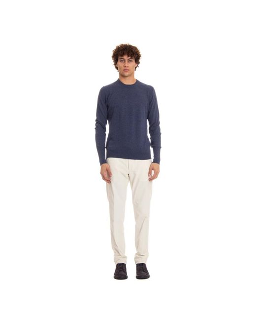 Ballantyne Blue Cashmere Knitwear for men