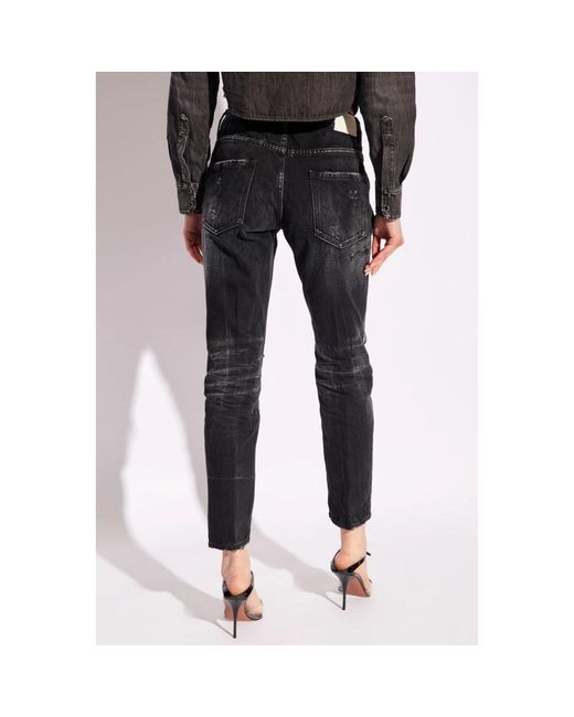 DSquared² Black 'cool girl' jeans