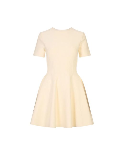 McQueen Natural Short Dresses
