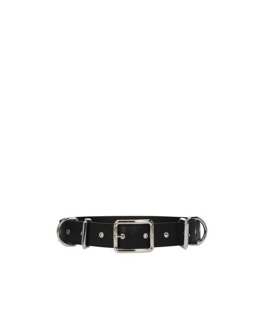 Moschino Black Belts