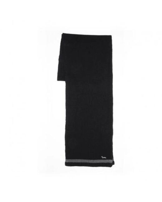 Harmont & Blaine Black Winter Scarves