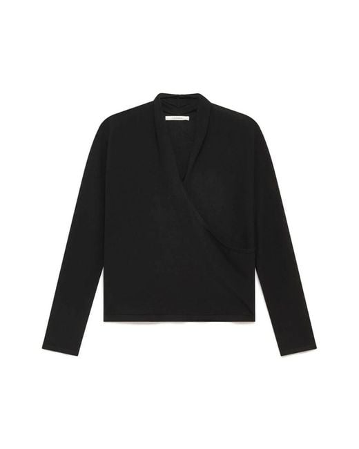 Maliparmi Black V-Neck Knitwear