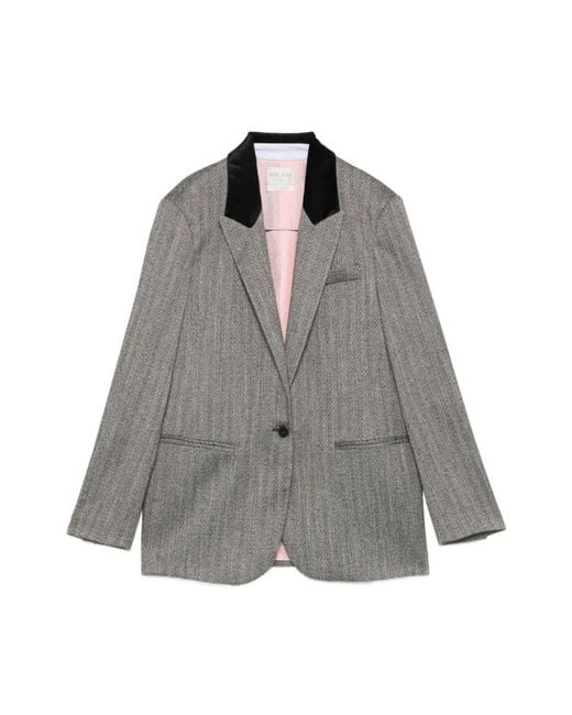Forte_forte Gray Blazers