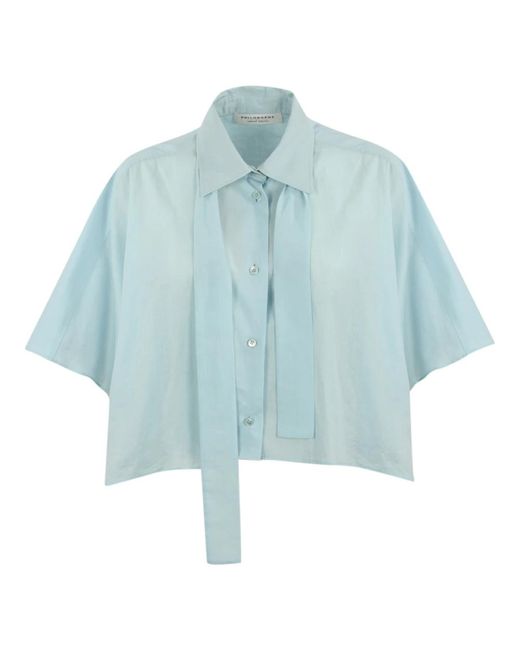 Shirts Philosophy Di Lorenzo Serafini de color Blue