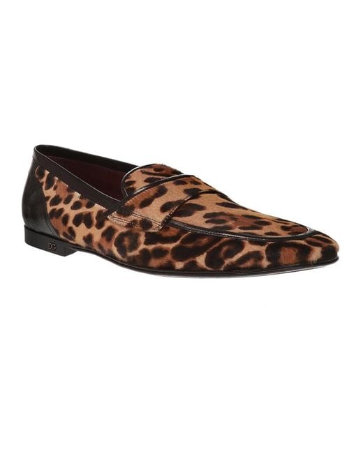 Dolce & Gabbana Brown Loafers for men