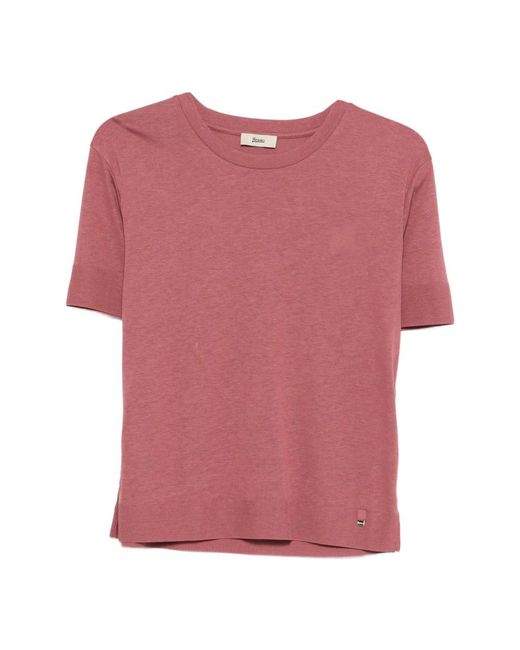 Herno Pink T-Shirts