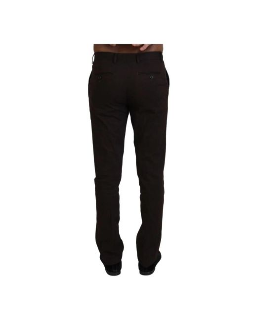 Trousers > slim-fit trousers Bencivenga pour homme en coloris Black