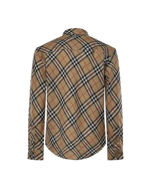 Burberry Green Casual Shirts for men