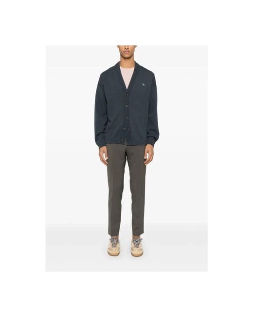 Maison Kitsuné Blue Cardigans for men