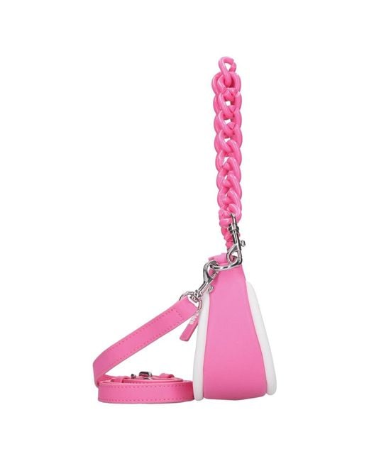 Versace Jeans Couture Pink Shoulder Bags