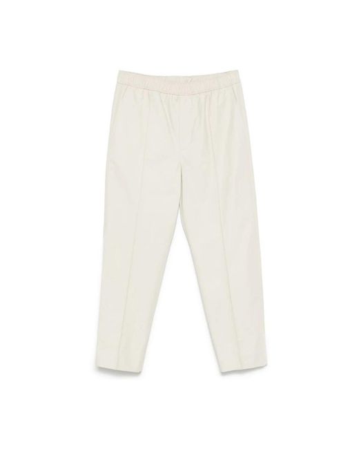 Lanvin White Straight Trousers for men