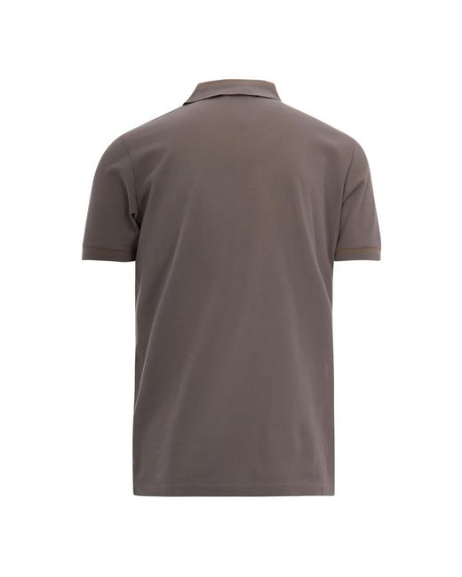 Emporio Armani Gray Polo Shirts for men