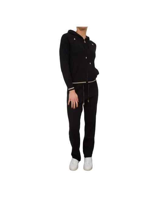 Liu Jo Black Zip-Throughs