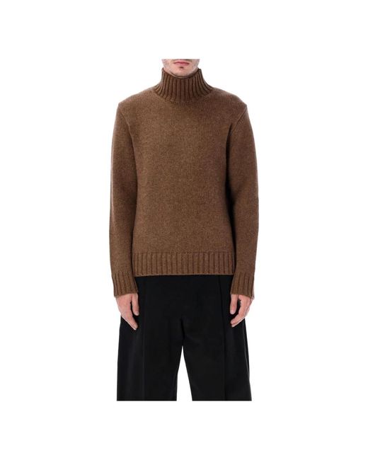 Studio Nicholson Loris Knit in het Brown voor heren
