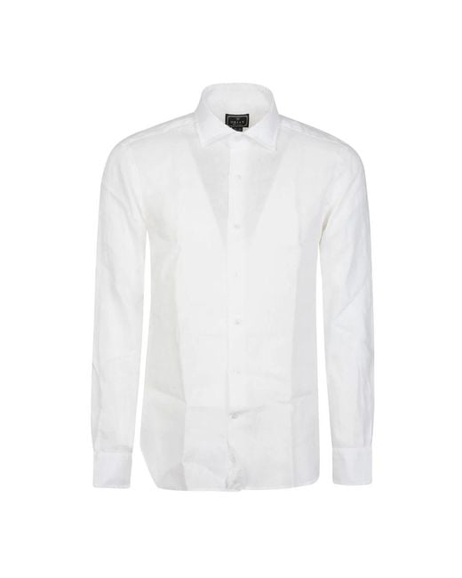 Orian White Formal Shirts for men