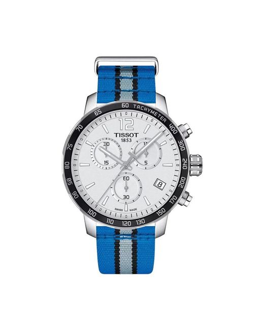 Tissot Quickster Chronograph in Blue für Herren
