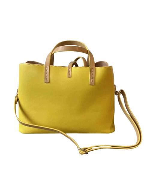 Manila Grace Yellow Handbags
