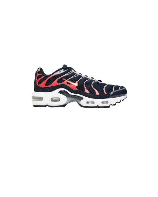 Nike Donker Obsidian Bright Crimson Sneakers in het Blue