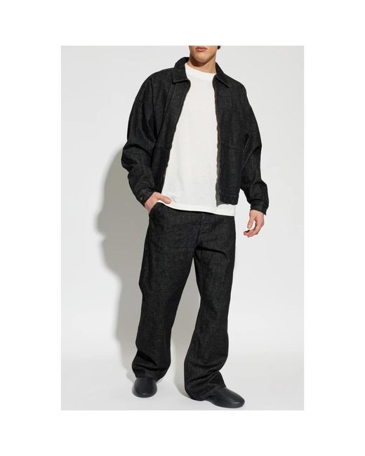 Fear Of God Black Straight Jeans for men