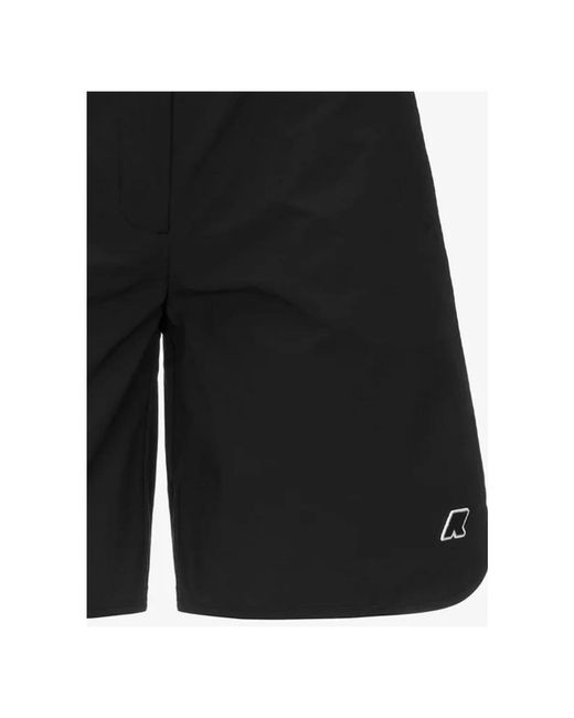 K-Way Black Damen Hiky Shorts Für Outdoor-Aktivitäten