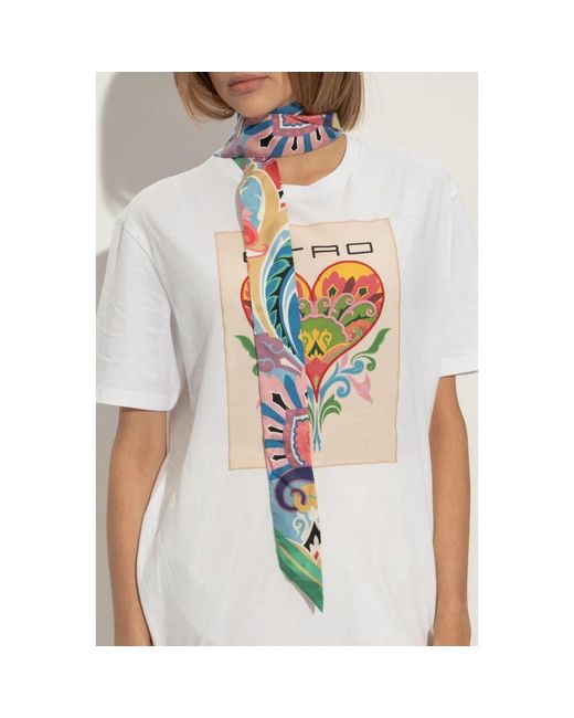 Silky Scarves di Etro in Blue