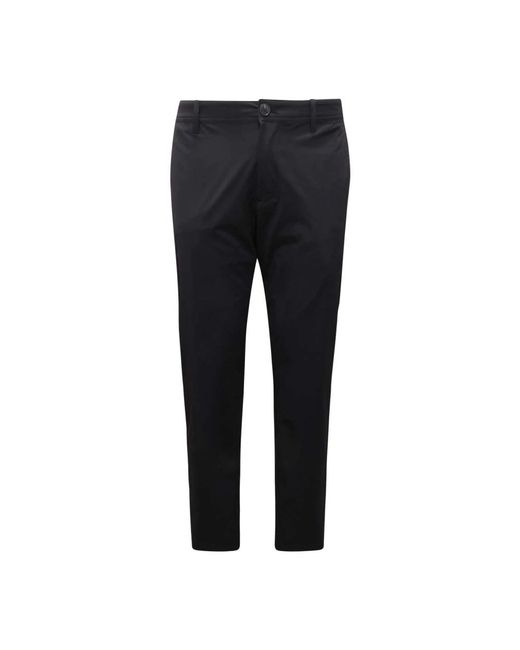 Armani Black Slim-Fit Trousers for men