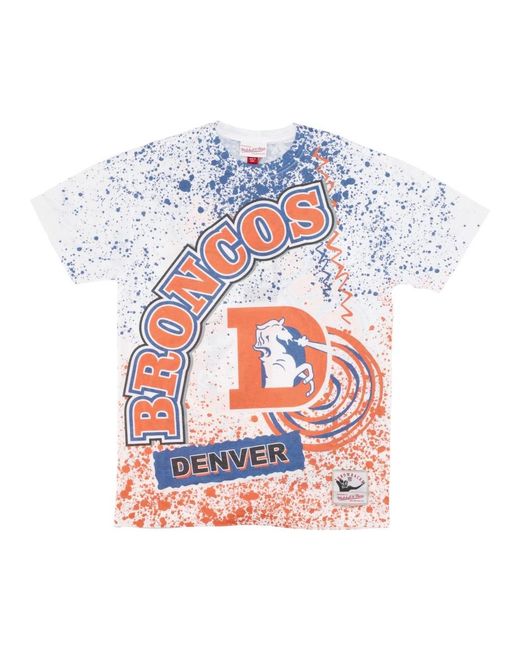 T-Shirts Mitchell & Ness pour homme en coloris White