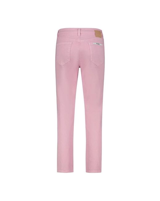 Re-hash Pink Straight Trousers