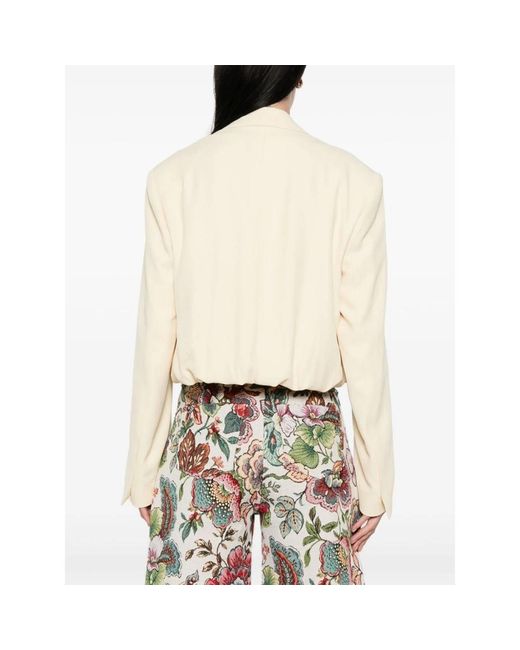 Dries Van Noten Natural Blazers