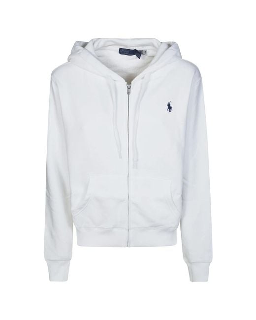 Polo Ralph Lauren White Zip-Throughs