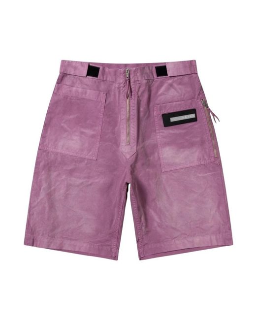 Aries Purple Casual Shorts for men