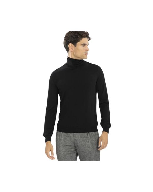 Turtlenecks Zanone de hombre de color Black