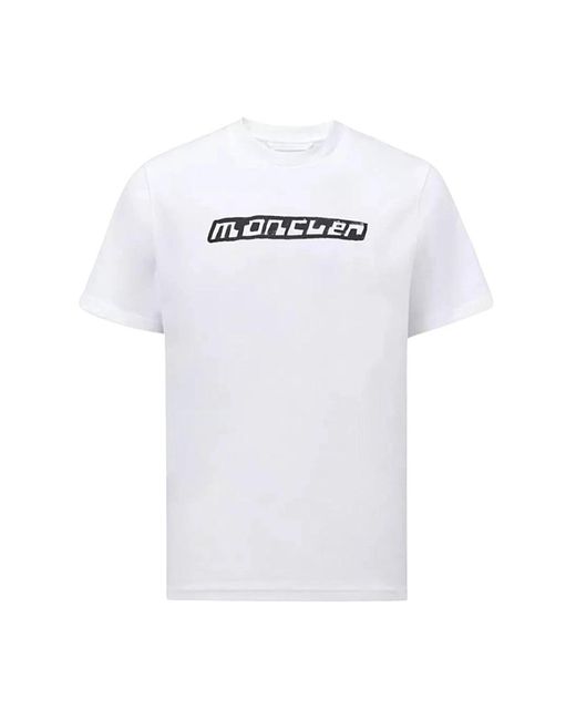 T-Shirts Moncler de hombre de color White