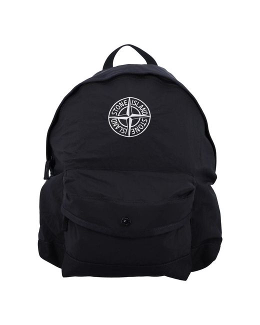 Stone Island Backpacks in het Black voor heren
