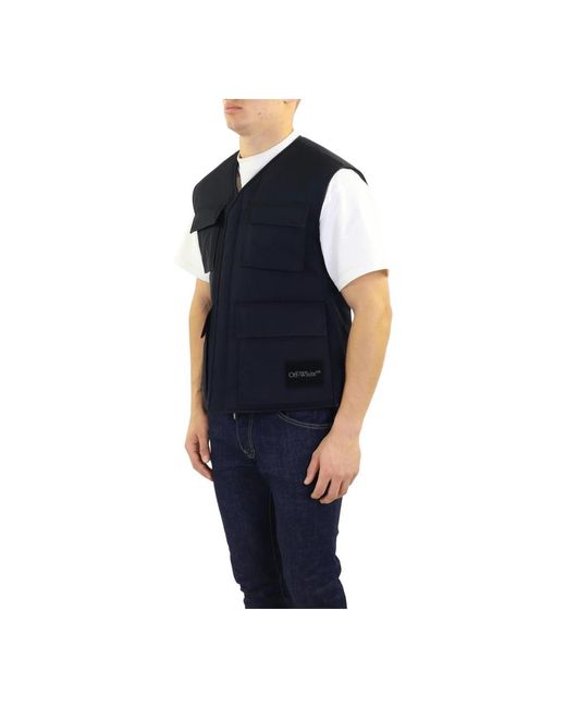 Jackets > vests Off-White c/o Virgil Abloh pour homme en coloris Black