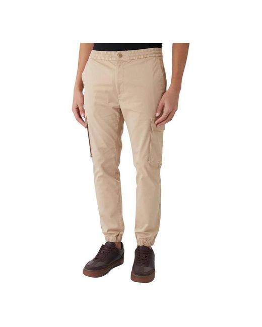 Calvin Klein Natural Slim-Fit Trousers for men