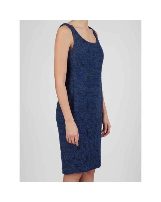 Kiton Blue Short Dresses