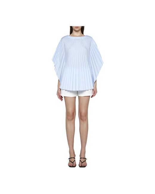 Blanca Vita Blue Blouses