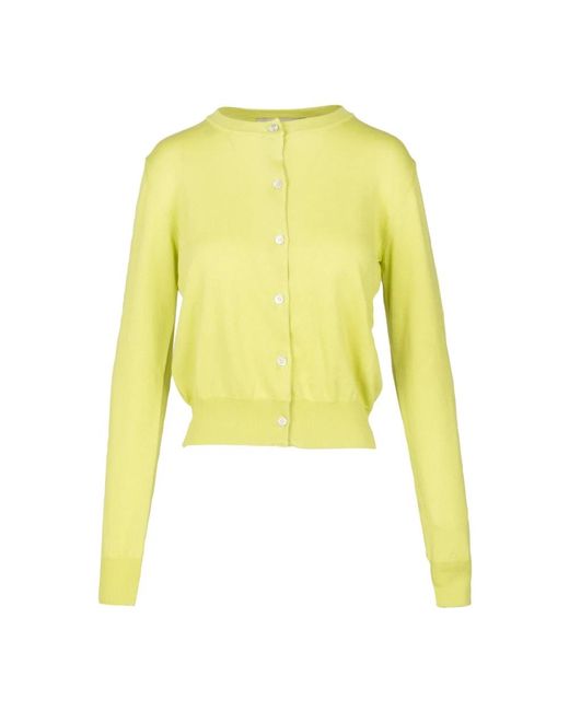 Jucca Yellow Cardigans