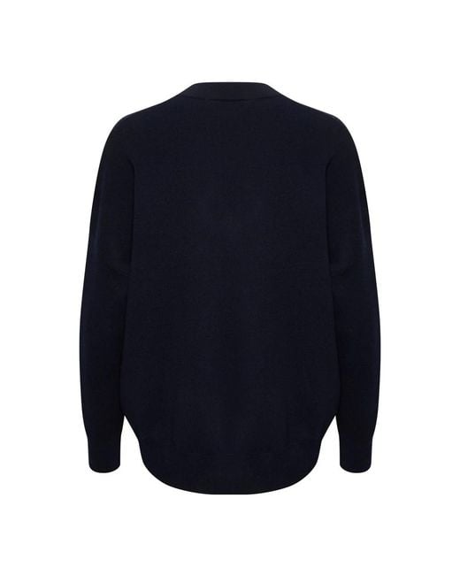 Inwear Blue V-Neck Knitwear