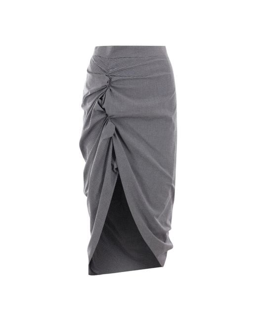 Vivienne Westwood Gray Midi Skirts