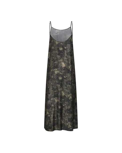 Uma Wang Gray Midi Dresses