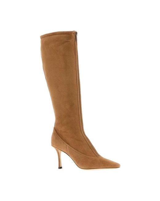 Jimmy Choo Brown Heeled Boots